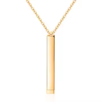 Custom Hidden Message Necklace (8 sides)