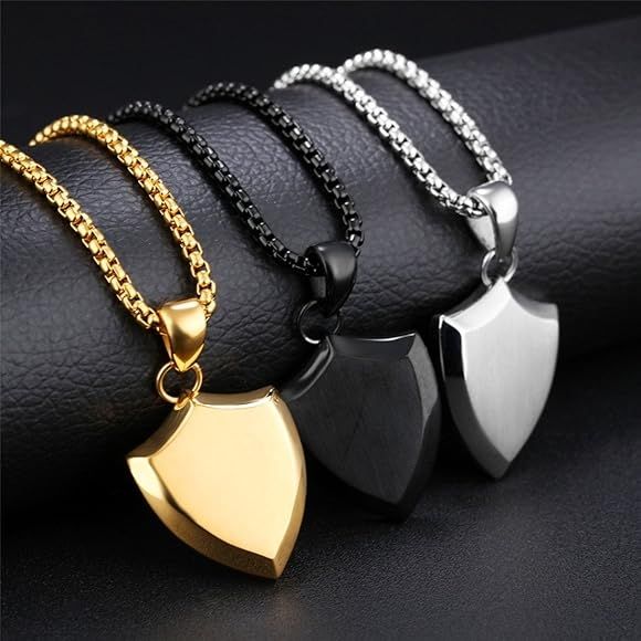 Custom Shield Necklace